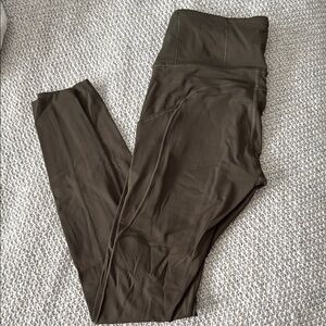 lululemon athletica Olive Green Leggings